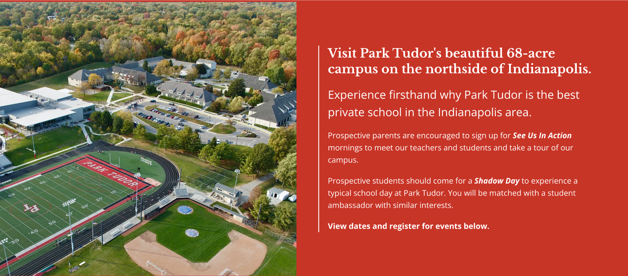 Park Tudor campus